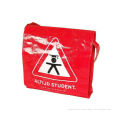Red Heat Transfer Eco Friendly Reusable Shopping Bags With Customize Logo